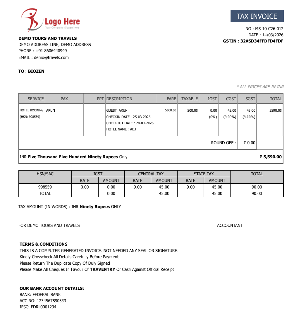 Invoice Generator